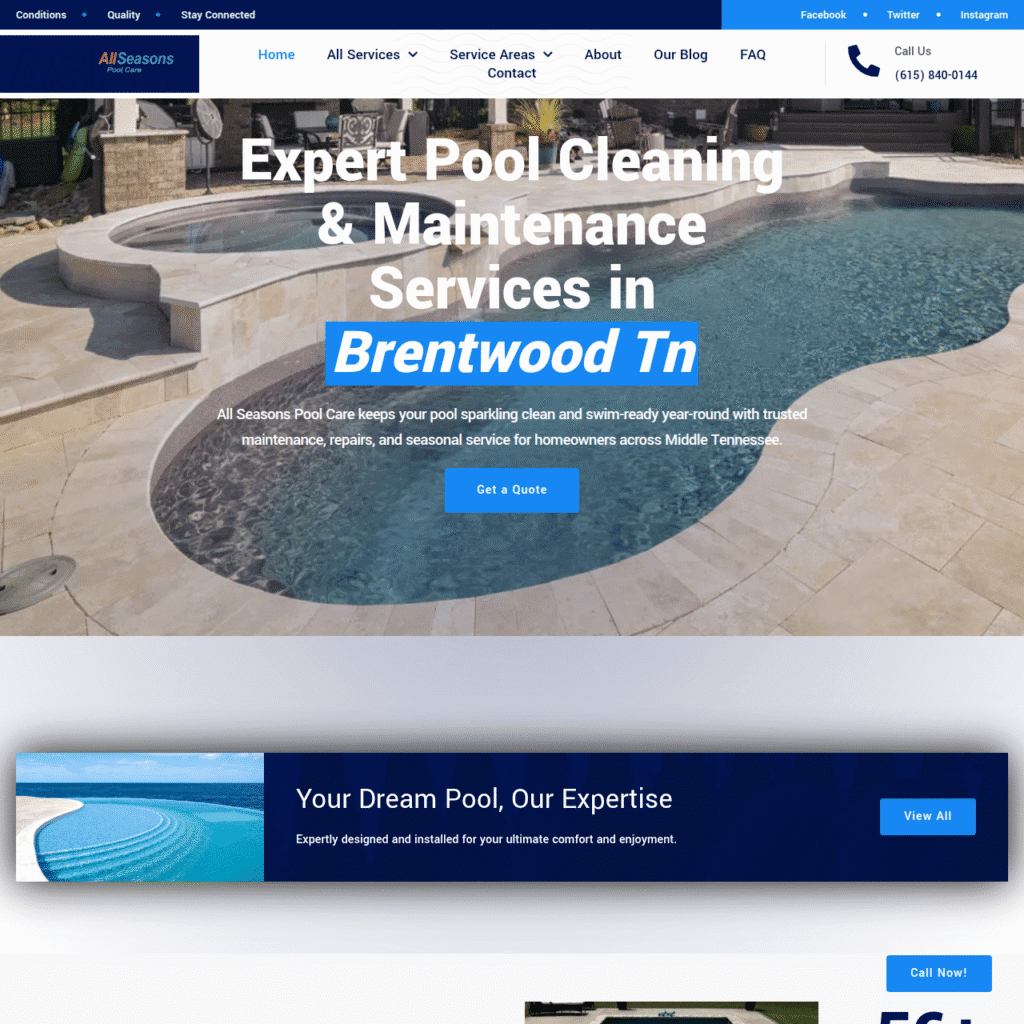 All Seasons Pool Care