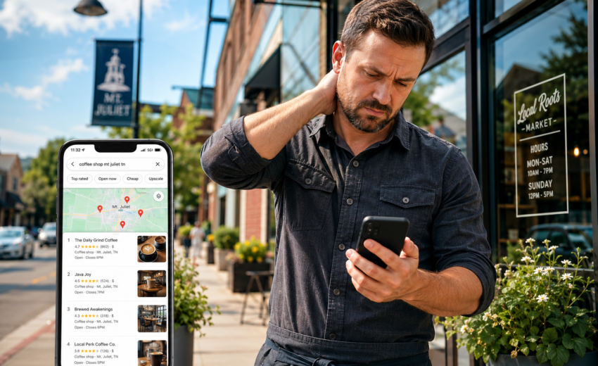 Why Your Mt. Juliet Business Isn’t Showing Up on Google Maps
